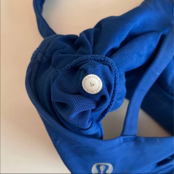 Royal Blue Lululemon Sports Bra - Picture 3 of 3